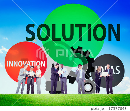Solution Strategy Ideas Innovation Creativity Concept Solution Strategy Ideas Innovation Creativity Concept 17577843