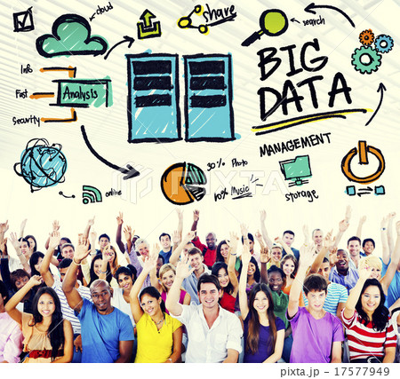 Big Data Storage Online Technology Database Concept 17577949