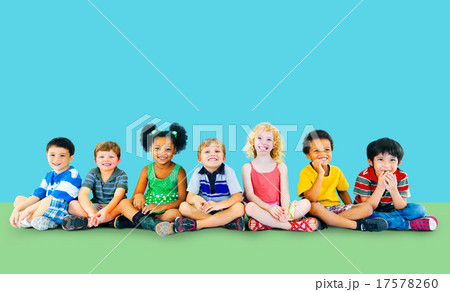 Kids Children Diversity Happiness Group Cheerful Concept Kids Children Diversity Happiness Group Cheerful Concept 17578260