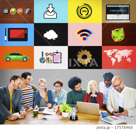 Technology Social Media Networking Online Digital Concept 17578468