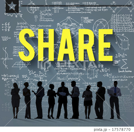 Share Sharing Social Networking Participate Concept 17578770