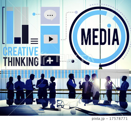 Media Communication Connect Creative Thinking Concept 17578771