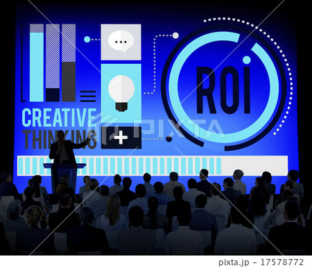 Return On Investment Financial Management Revenue Concept 17578772