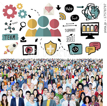 Team Corporate Connection Share Community Concept 17578797