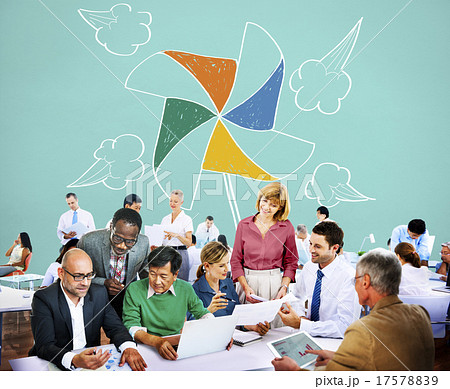 Paper Windmill Power Breeze Energy Air Concept Paper Windmill Power Breeze Energy Air Concept 17578839