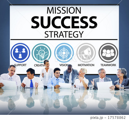 Mission Success Strategy Achievement Strategy Concept Mission Success Strategy Achievement Strategy Concept 17578862