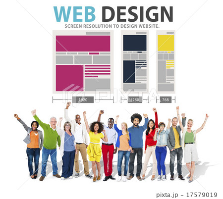 Web Design Network Website Ideas Media Information Concept 17579019