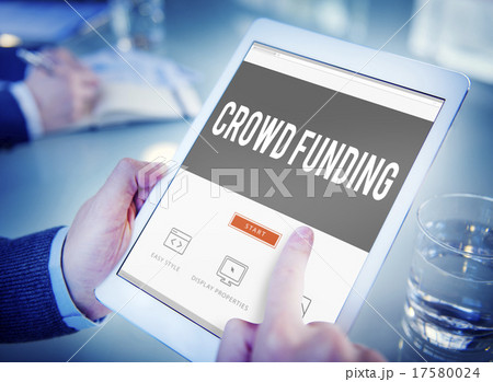 Crowd Funding Contribution Donate Fundriser Concept Crowd Funding Contribution Donate Fundriser Concept 17580024