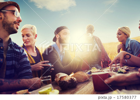 Diverse People Friends Hanging Out Happiness Concept Diverse People Friends Hanging Out Happiness Concept 17580377