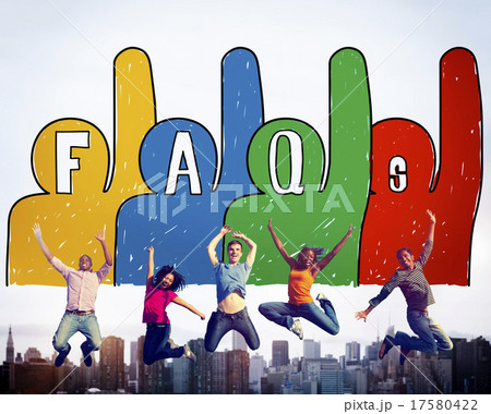 Frequently Asked Questions FAQ Problems Concept Frequently Asked Questions FAQ Problems Concept 17580422