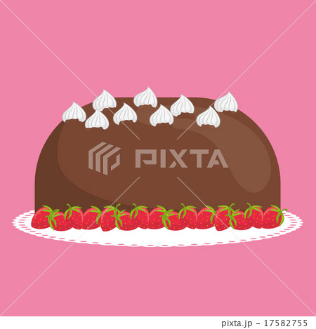 Dessert cake design. 17582755
