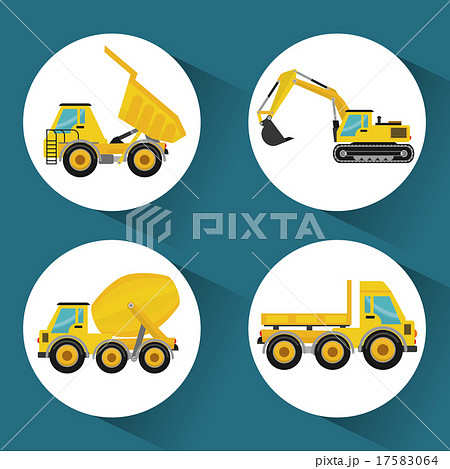 Construction machinary design. 17583064