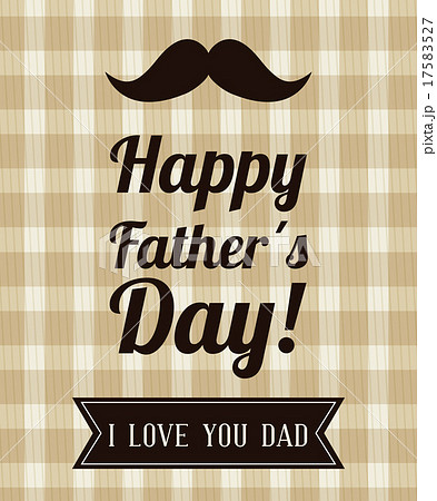 Happy fathers day card design. Happy fathers day card design. 17583527