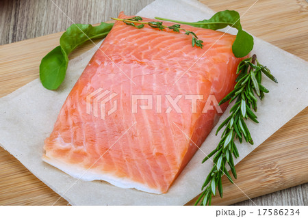 Salted salmon 17586234