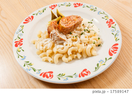 pasta with meat pasta with meat 17589147