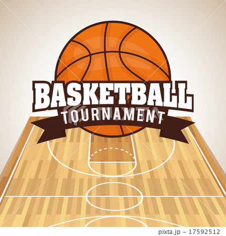 basketball designのイラスト素材 17592512 pixta