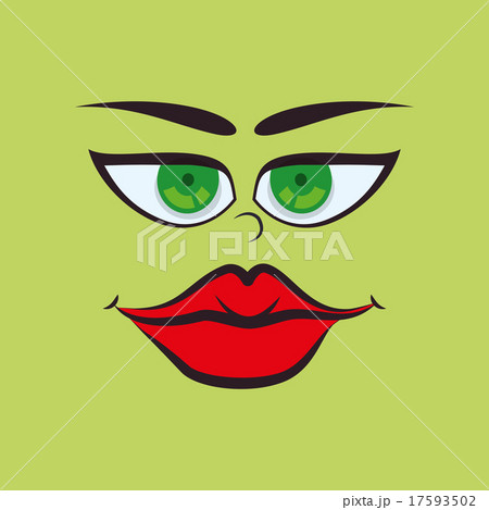 Cartoon face design Cartoon face design 17593502