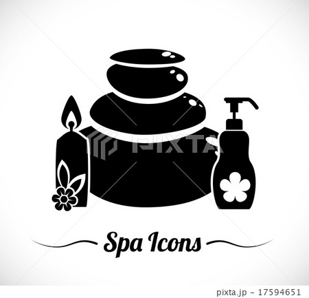 Spa icons design 17594651