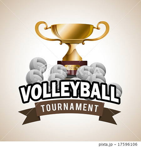 Volleyball design 17596106
