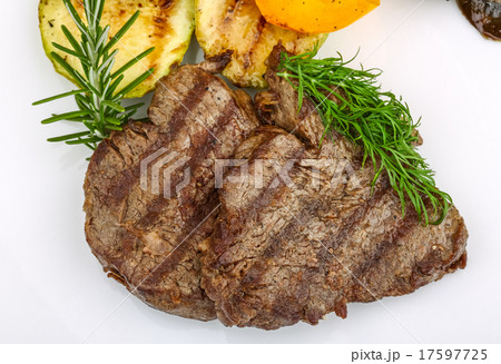 Grilled Veal steak Grilled Veal steak 17597725