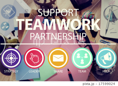 Support Teamwork Partnership Group Collaboration Concept 17599024