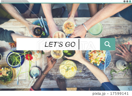 Let's Go Summer Freedom Happiness Concept 17599141