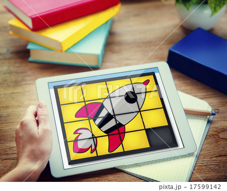 Startup Technology Growth Success Game Puzzle Concept 17599142