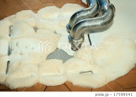 Foam in the filtration of beer 17599341