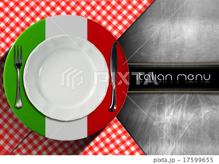 Italian Restaurant Menu Design 17599655