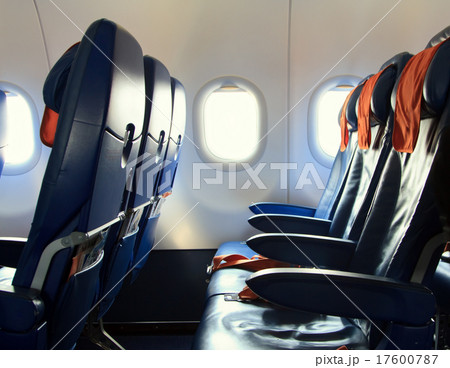 Chairs in the airplane 17600787
