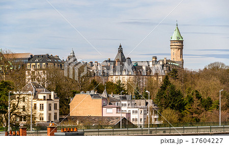 View of Luxembourg city historic center View of Luxembourg city historic center 17604227