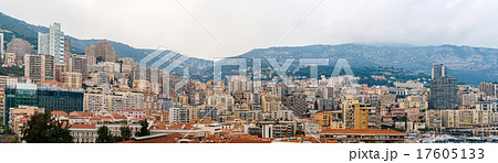 Panorama of Monaco - French Riviera 17605133