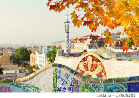 park Guell, Barcelona park Guell, Barcelona 17606283