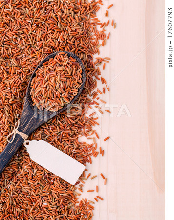 Whole grain Traditional Thai rice. 17607793