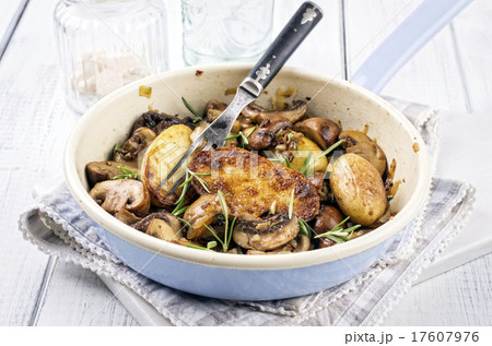 potato with mushrooms 17607976