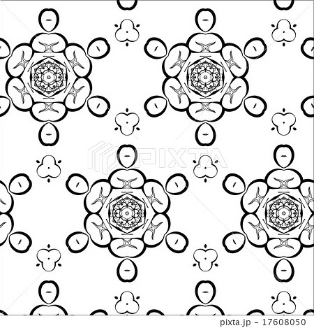Primitive simple  grey retro seamless pattern 17608050