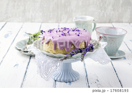 Lavender Cheese Cake 17608193