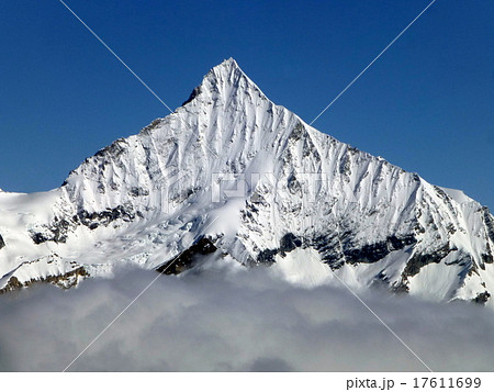 スイス_ツェルマット_ワイスホルン(weisshorn 4512m)の写真素材 スイス_ツェルマット_ワイスホルン(weisshorn 4512m)の写真素材