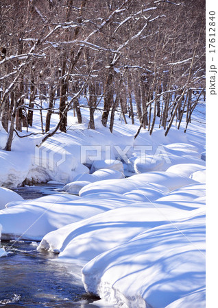 冬山のせせらぎ 17612840