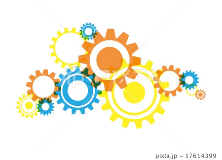 Gear system vector illustration Gear system vector illustration 17614399