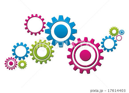Gear system vector illustration 17614403
