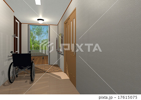 バリアフリー玄関のイラスト素材 [17615075] - PIXTA