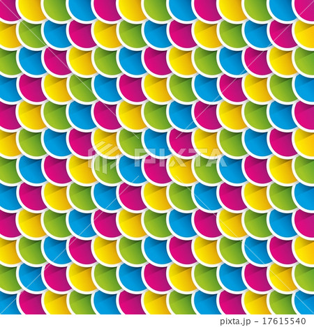 Creative circles background vector illustration 17615540