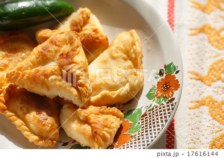 Phyllo cheese patties 17616144