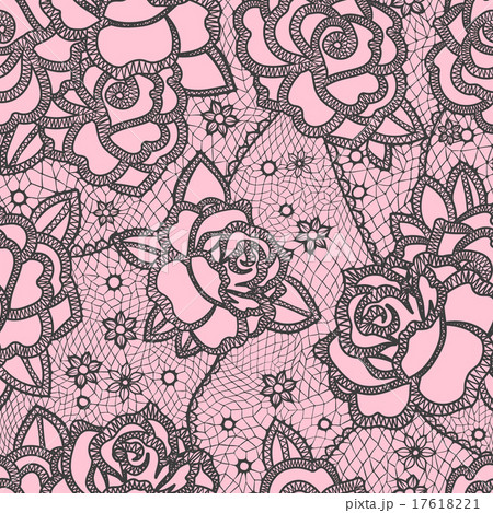 Lace seamless pattern 17618221