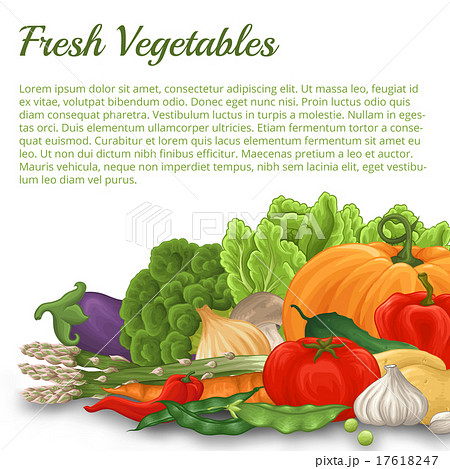 Vegetable background 17618247