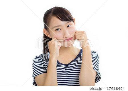 健康的な可愛い女子高生 17618494