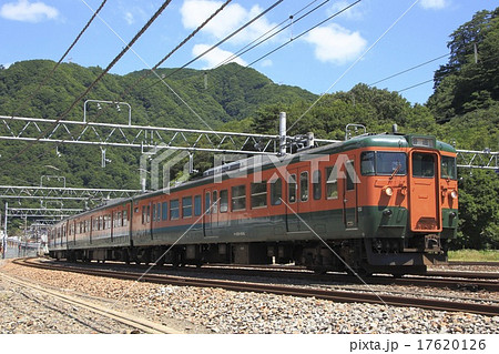 上越線高崎口の115系電車 上越線高崎口の115系電車 17620126
