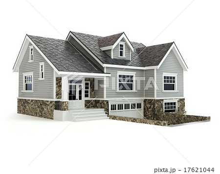 House isolated on white. Real estate concept. House isolated on white. Real estate concept. 17621044