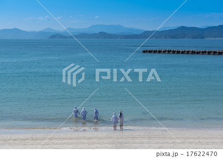 海へ向かう志摩の海女さん 海へ向かう志摩の海女さん 17622470